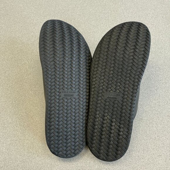 NEW Cole Haan Marisol Footbed Sandals Women's 10B Black Leather Slide - Picture 6 of 7